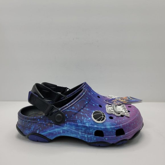 Crocs Space Jam A New Legacy Clogs Blue Purple US Size Women's 10 Men's 8 NWT - Picture 1 of 8